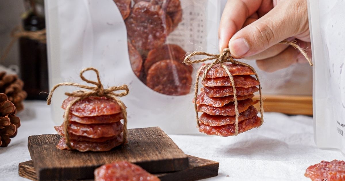 水根肉乾 |中秋禮盒推薦，想吃烤肉就吃台味醬燒肉乾，聯名百年新和春醬油，彰化60年伴手禮團購就對了！