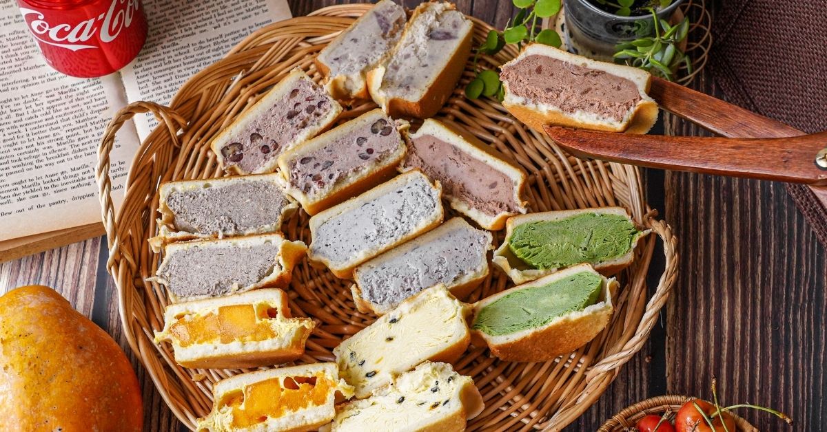 台中大甲荳荳莎莎紅豆餅 把內餡變成冰淇淋口感，滑順冰涼好滿足，夏季宅配美食推薦！