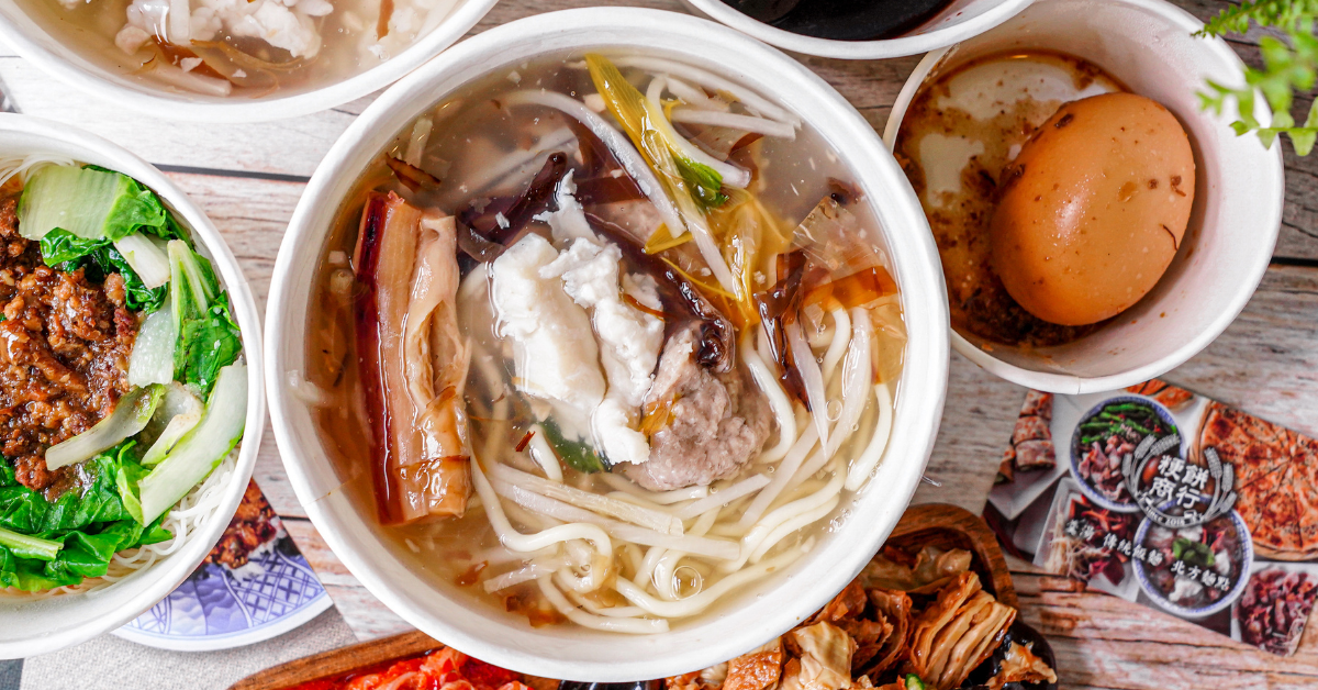 粳餅商行 |台中西區外帶美食小吃，優惠套餐組最低78折起，清爽羹麵、現擀綠豆鍋餅帶著走！