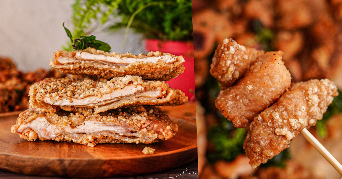 熊掌香雞排鹹酥雞 |台中西區美食，凌晨兩點也能吃到的宵夜鹹酥雞炸物店，必推涮嘴三角骨、Q彈魷魚