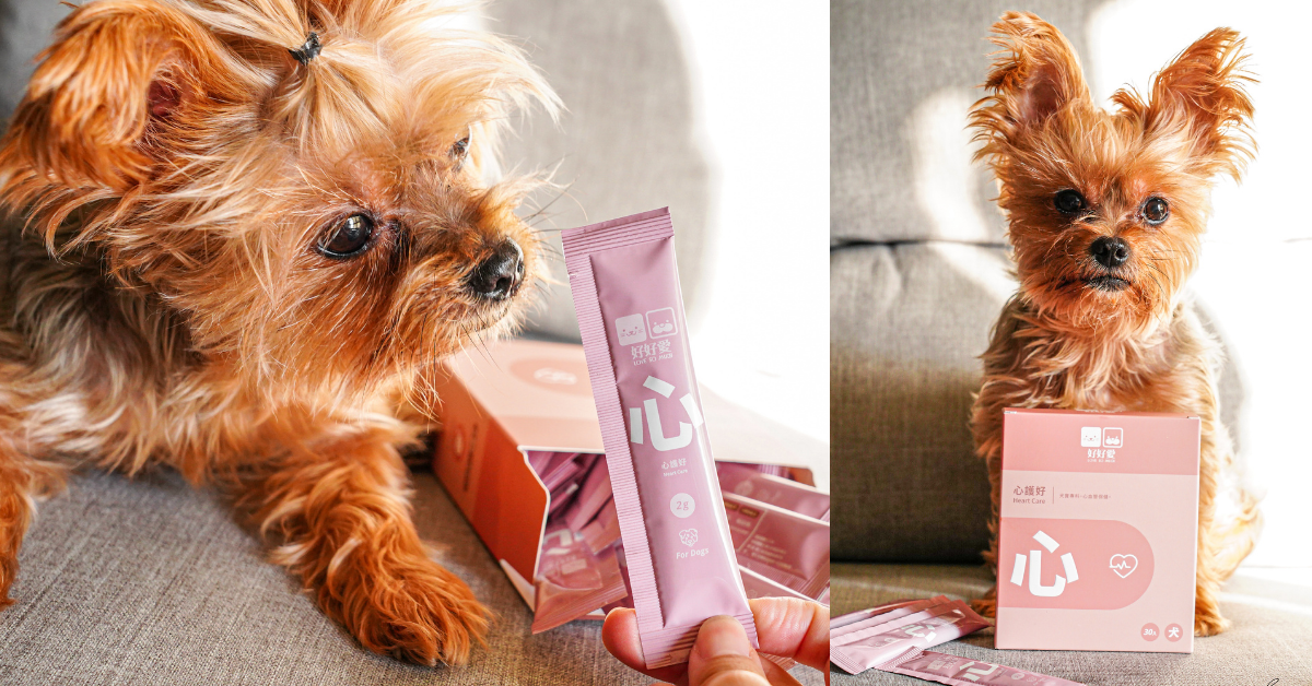 好好愛&犬貓專科營養品 狗犬寶心護好，不忽視狗狗心臟營養保健，MIT台灣製造嚴格產品檢驗！