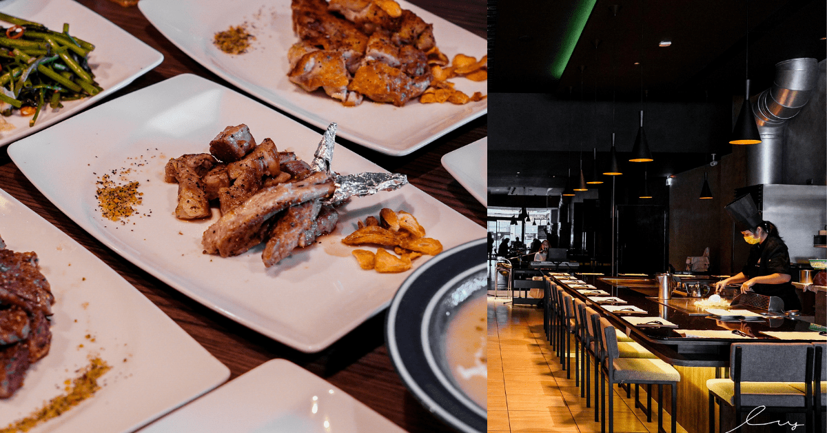 好香好好吃鐵板燒 臺大店|台中西屯CP值高鐵板燒，氣派裝潢近逢甲夜市，堅持好食材好味道，還有現場駐唱超有氣氛！