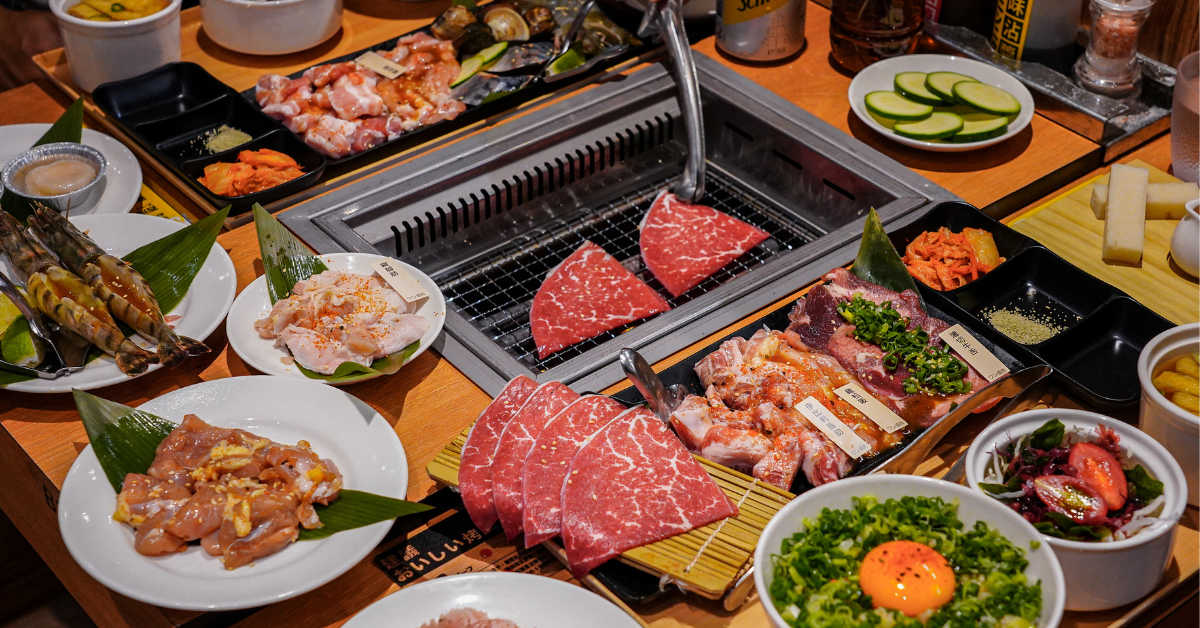 one&one燒肉新時代店 |台中一人燒肉推薦，套餐菜單280元起，當月生日95折還送甜點超划算！