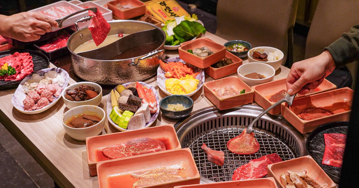 有之和牛文心店 |台中高CP值吃到飽，火烤兩吃多達60種豐富食材，還有蔬菜、飲料、冰品自助吧吃到飽！