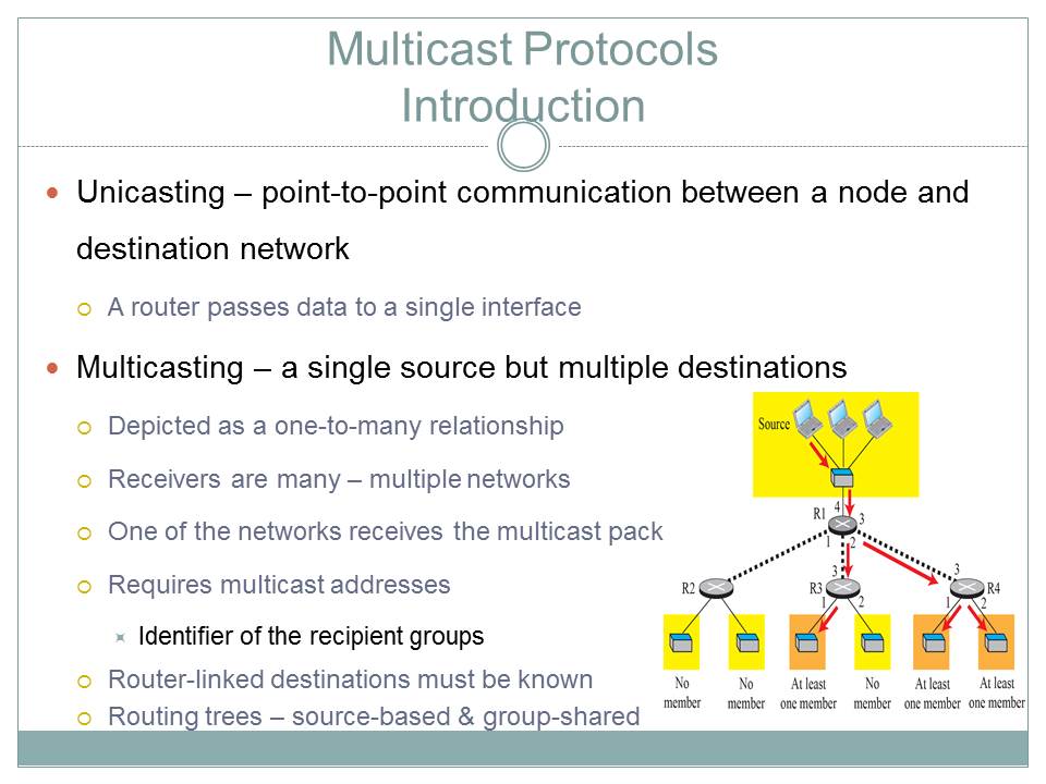 Multicast Routing and Its Protocols 1285 Words Presentation Example
