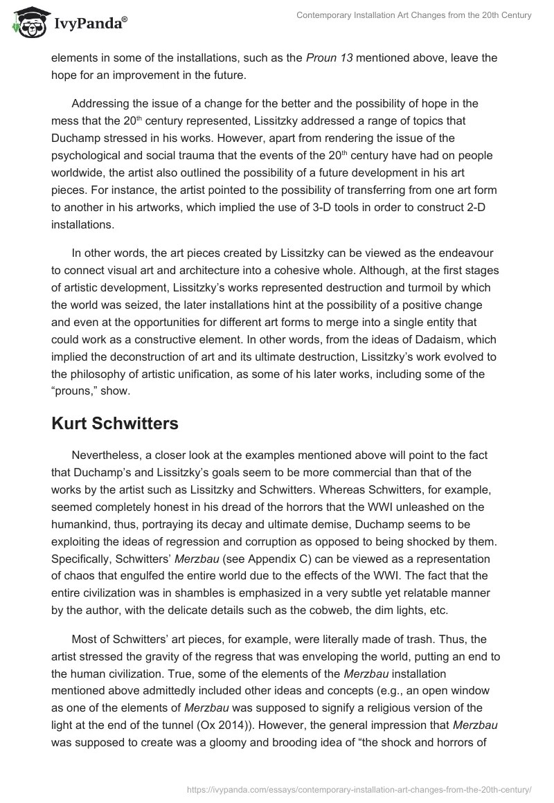 Contemporary Installation Art Changes from the 20th Century 2768