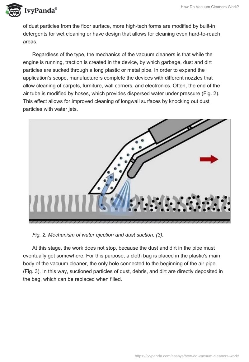 How Do Vacuum Cleaners Work? 654 Words Coursework Example