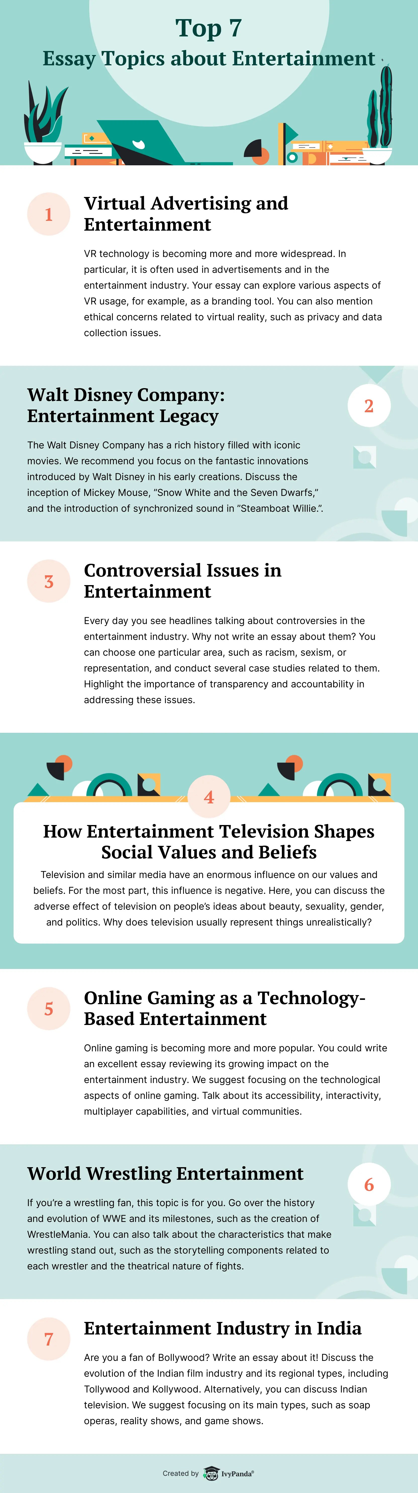 90 Entertainment Topic Ideas to Write about & Essay Samples IvyPanda®