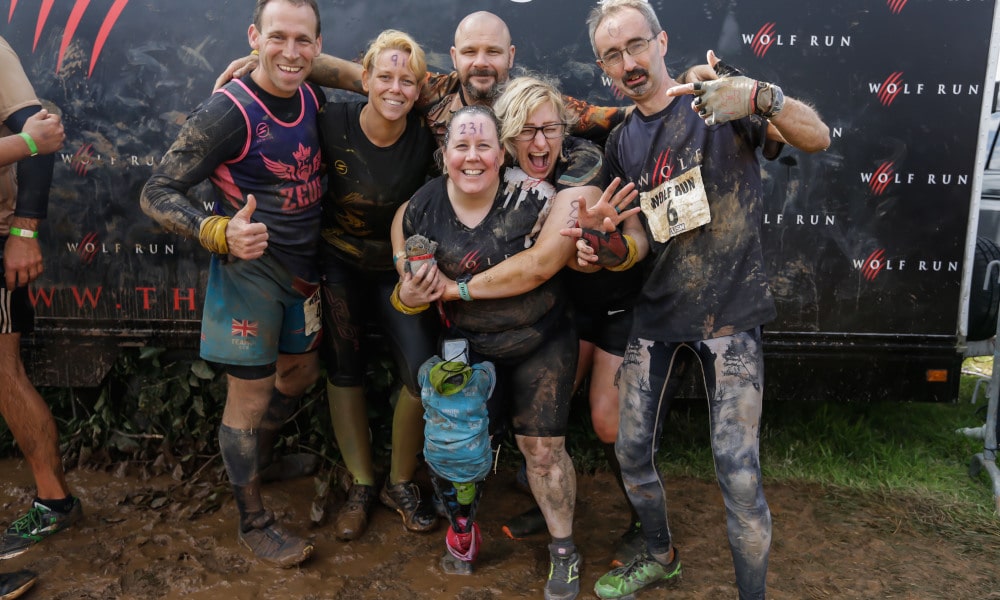 Adventureseeker completes 10k run despite broken ankle