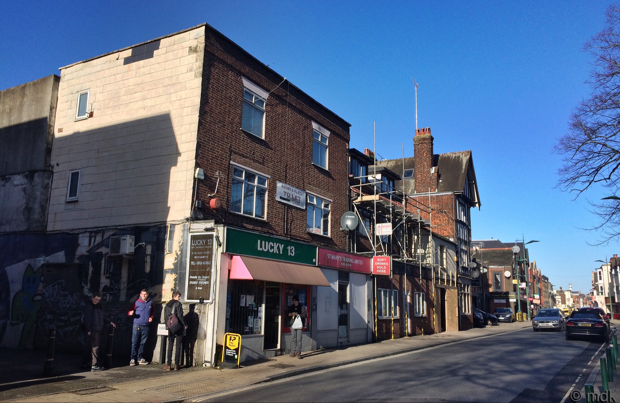 St Mary Street a very old new town I Walk Alone