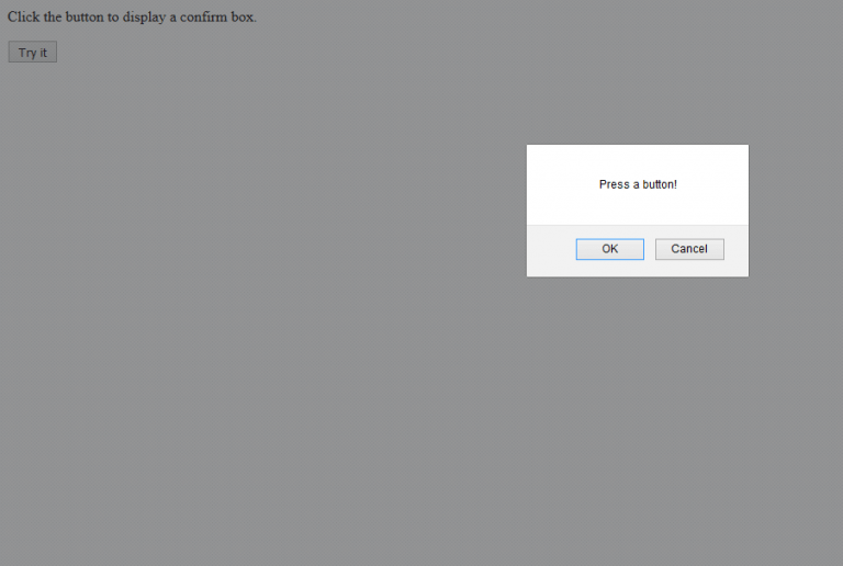 Confirm Box Javascript Source Code iwantsourcecodes