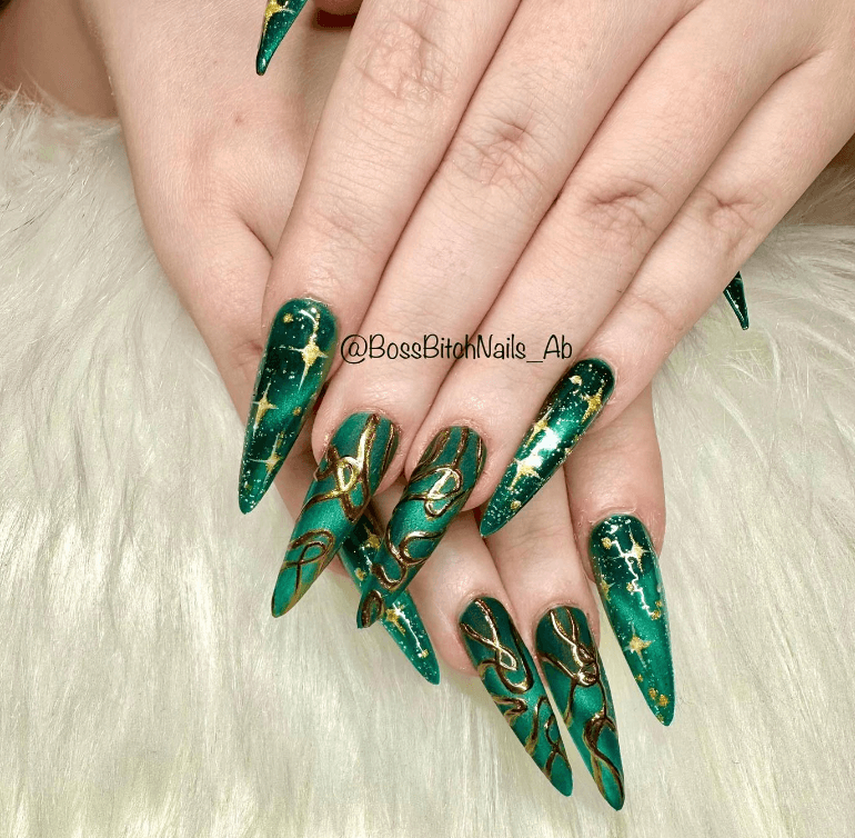 35 Wicked Nails Designs Inpsired by the Musical