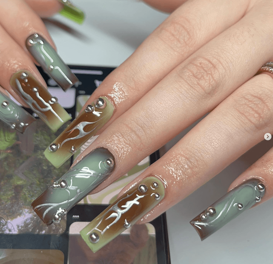 25+ Earthy Nails Design Ideas
