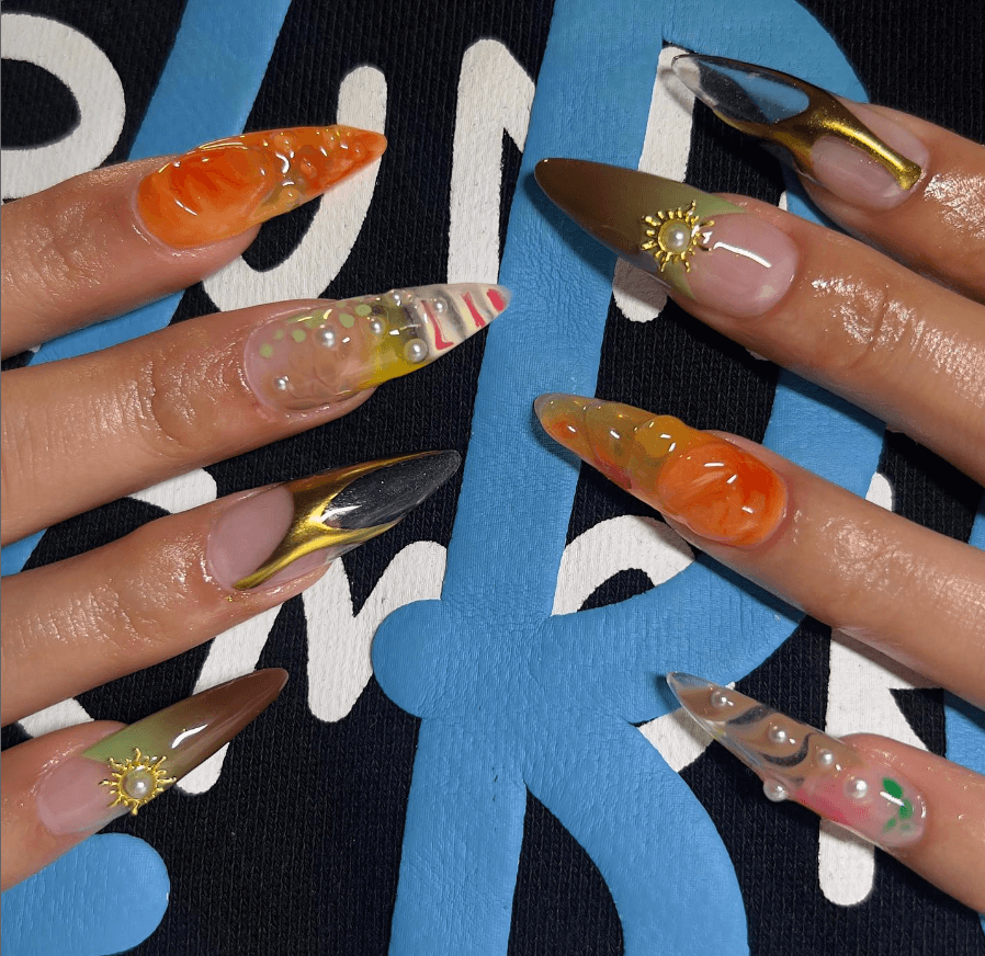 25+ Earthy Nails Design Ideas