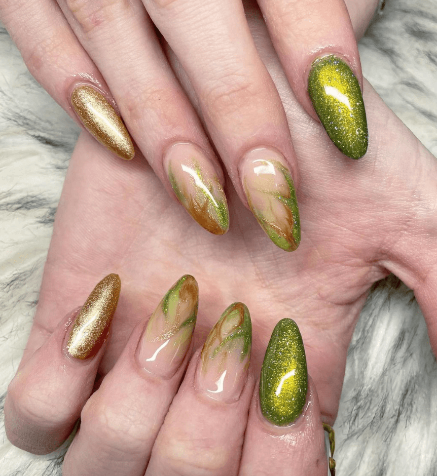 25+ Earthy Nails Design Ideas