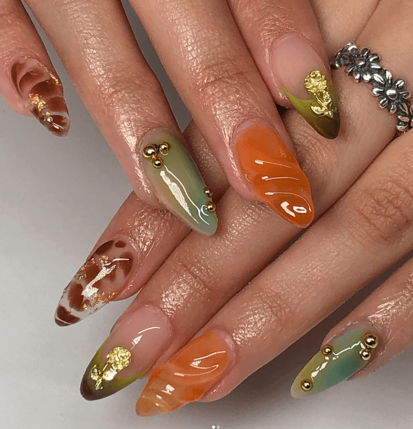 25+ Earthy Nails Design Ideas