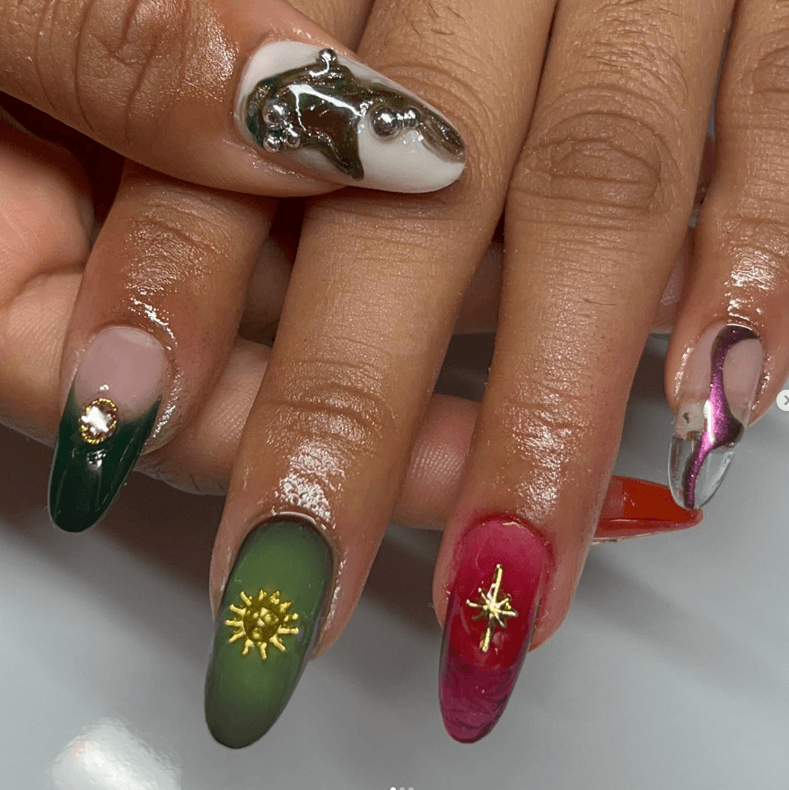 25+ Earthy Nails Design Ideas