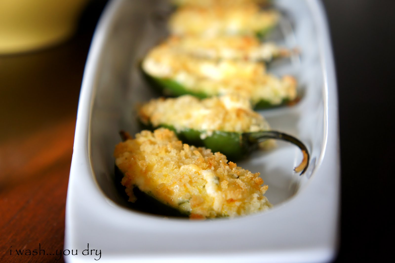 Cheesy Baked Jalapeno Poppers I Wash... You Dry
