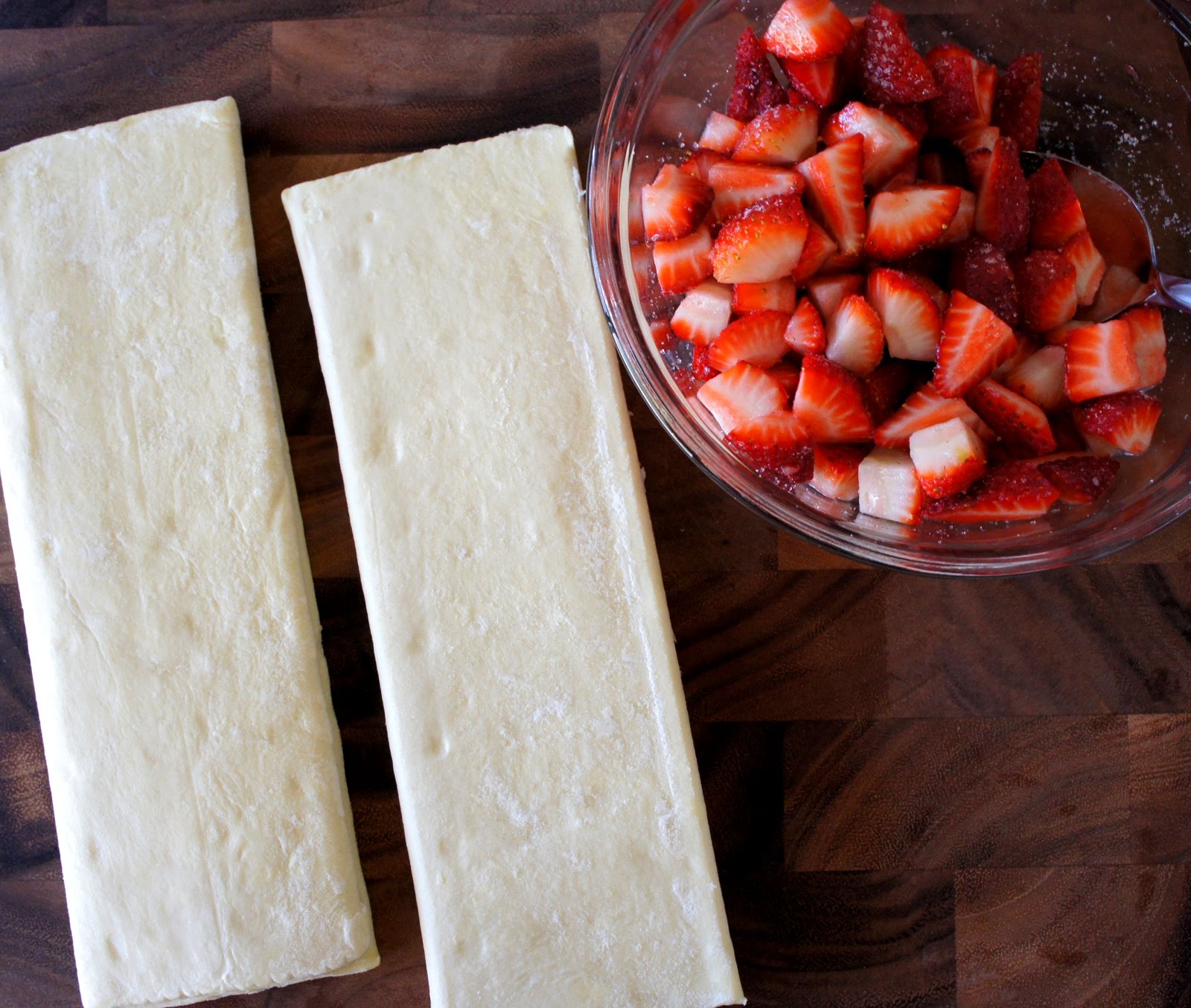 Strawberry and Cream Cheese Toaster Strudels