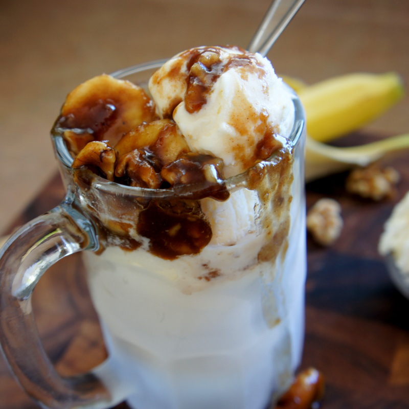 Family Friendly Banana Fosters I Wash You Dry