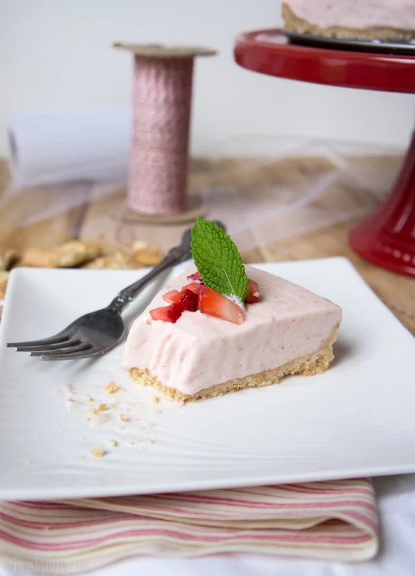 Strawberry Cheesecake Ice Cream Cake I Wash You Dry