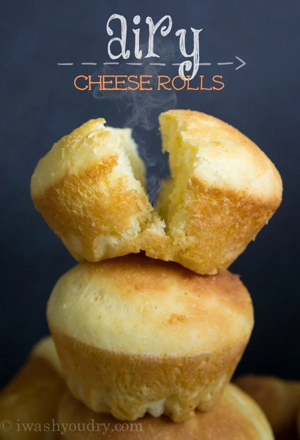 Airy Cheese Rolls {Pat's Recipes} I Wash You Dry