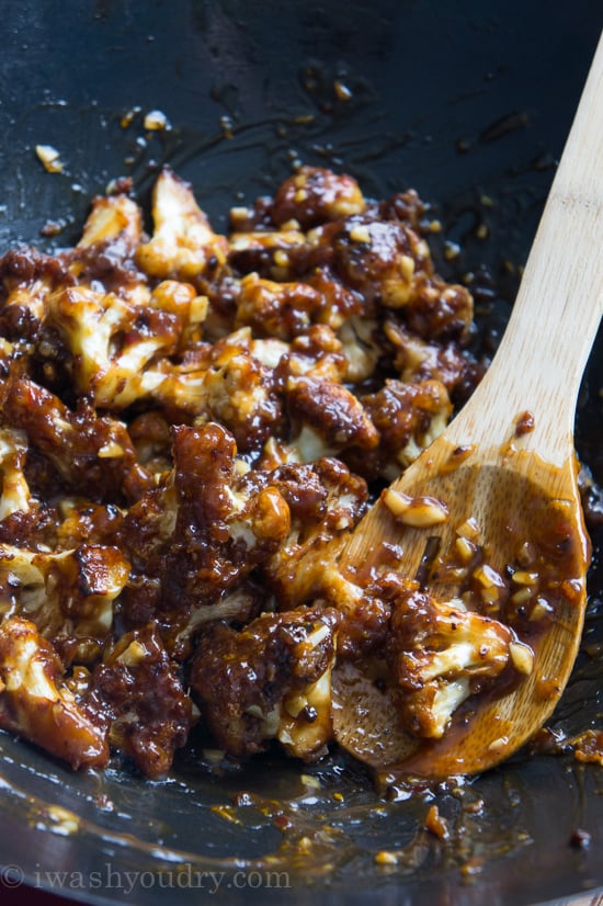 Vegetarian Orange Chicken Cauliflower I Wash You Dry