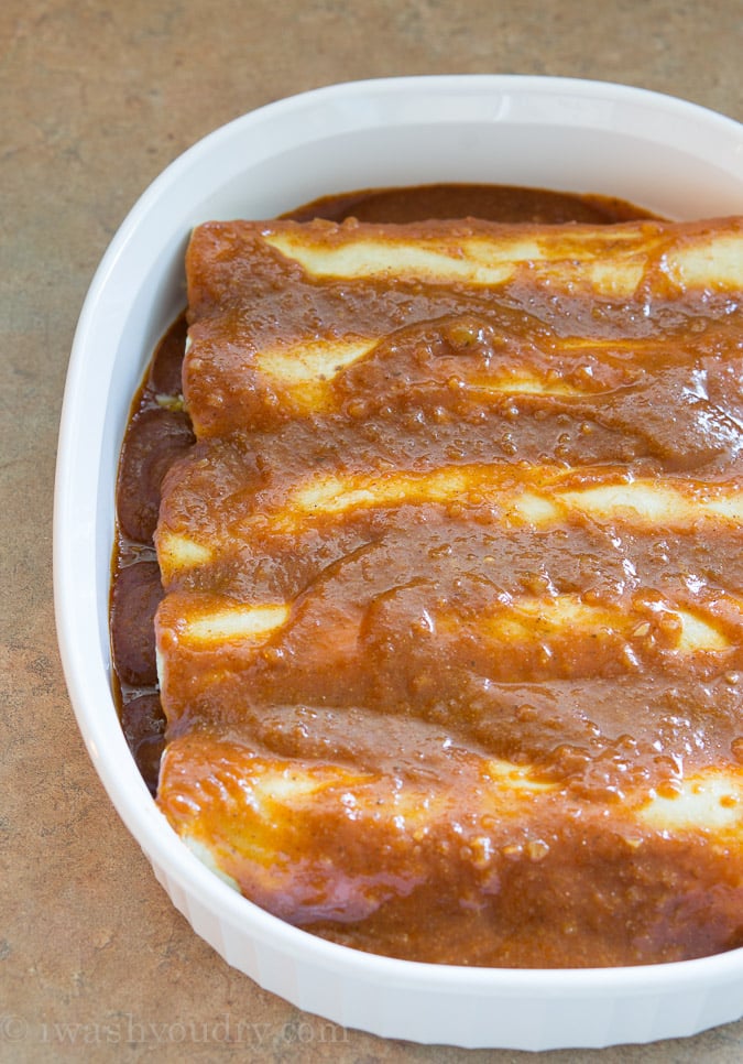 Sweet Pulled Pork Enchiladas I Wash You Dry