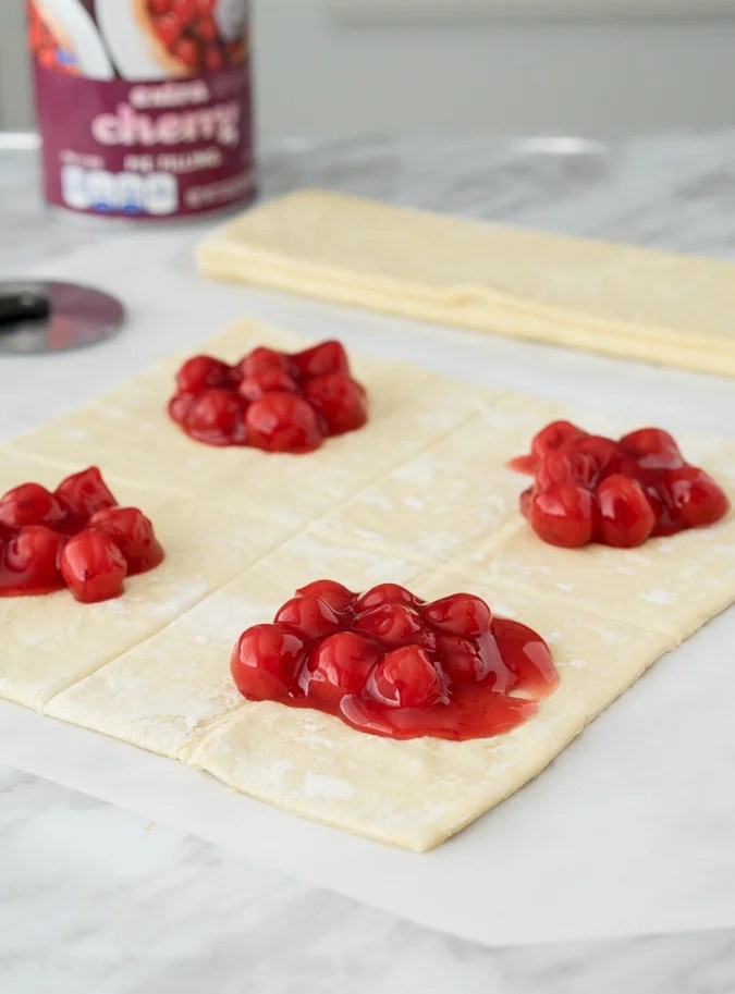 Super Easy Cherry Turnovers I Wash You Dry