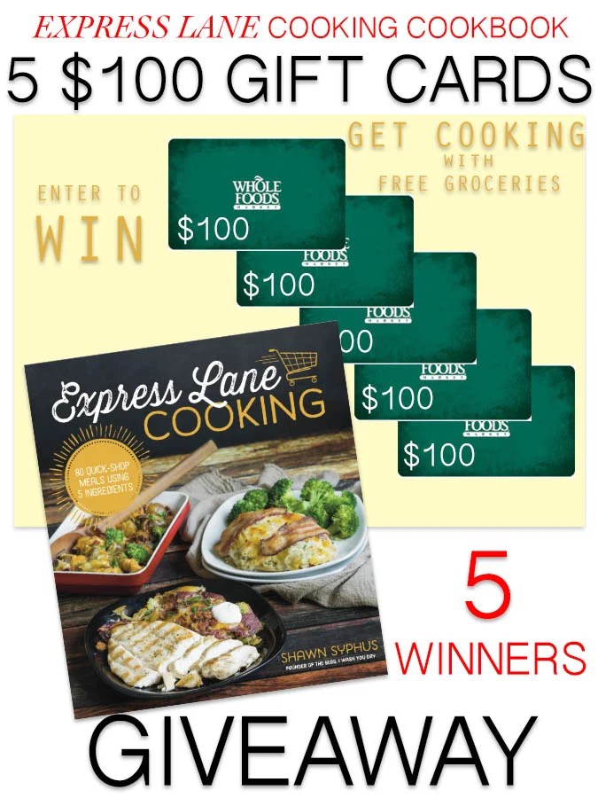 Express Lane Cooking Cookbook Launch and Giveaway