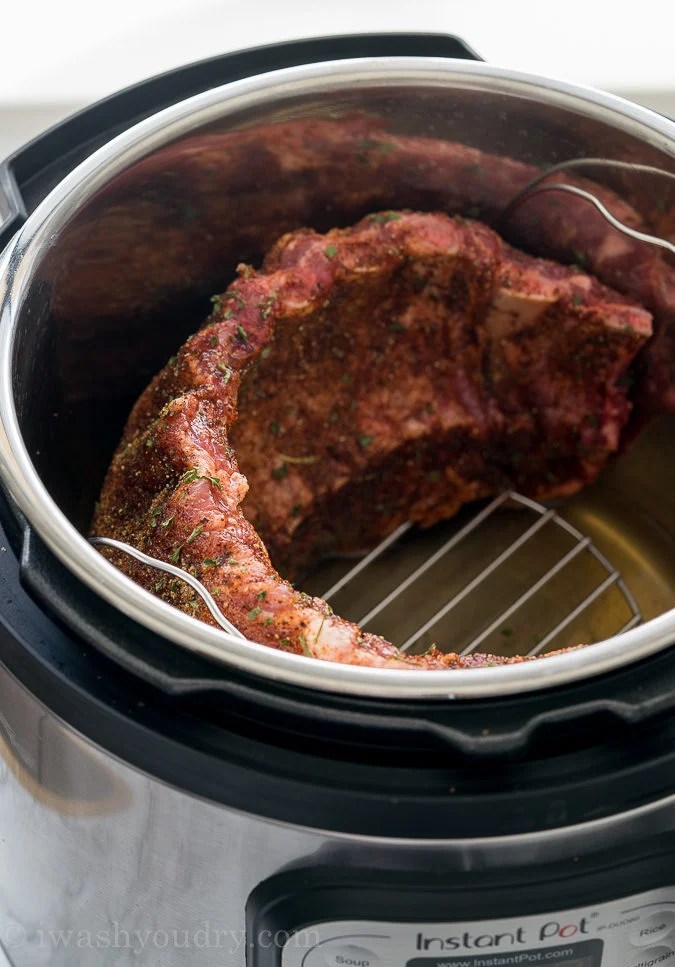 Instant Pot Baby Back Pork Ribs I Wash... You Dry