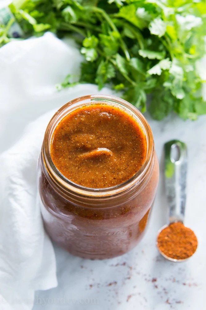 Homemade Enchilada Sauce I Wash You Dry