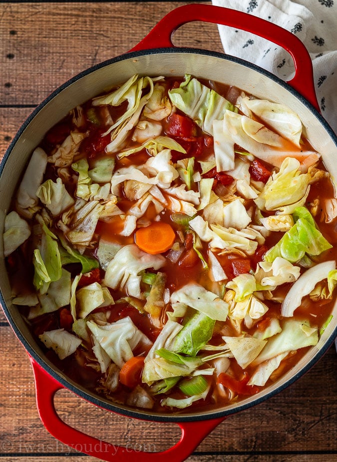 Cabbage Soup Recipe I Wash You Dry