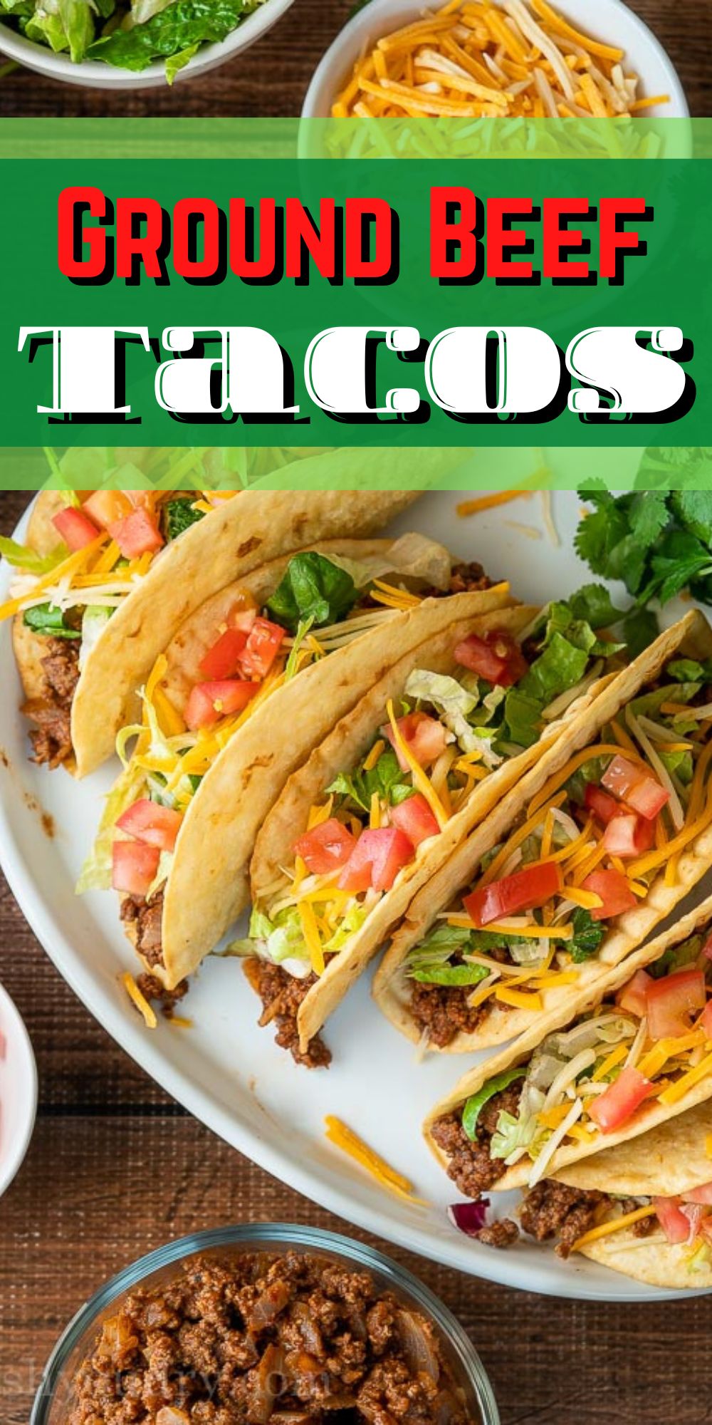 Ground Beef Tacos Recipe I Wash You Dry