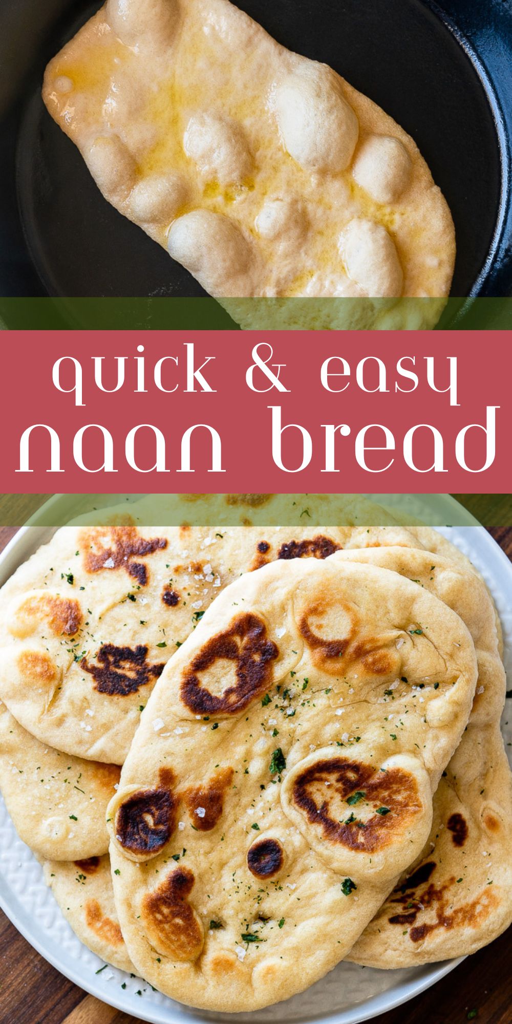 Easy Naan Bread Recipe I Wash You Dry