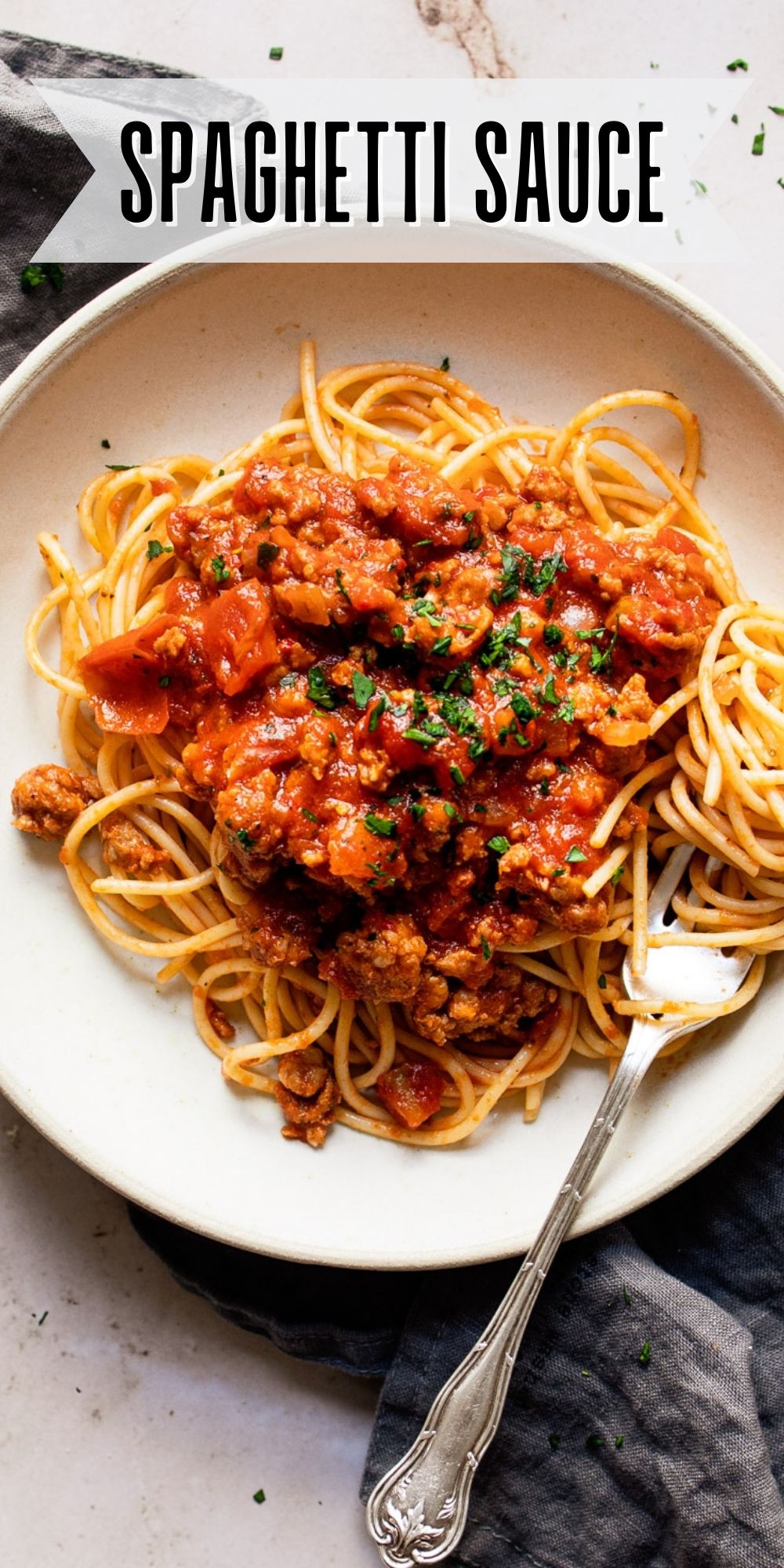 Quick and Easy Spaghetti Sauce Recipe I Wash You Dry