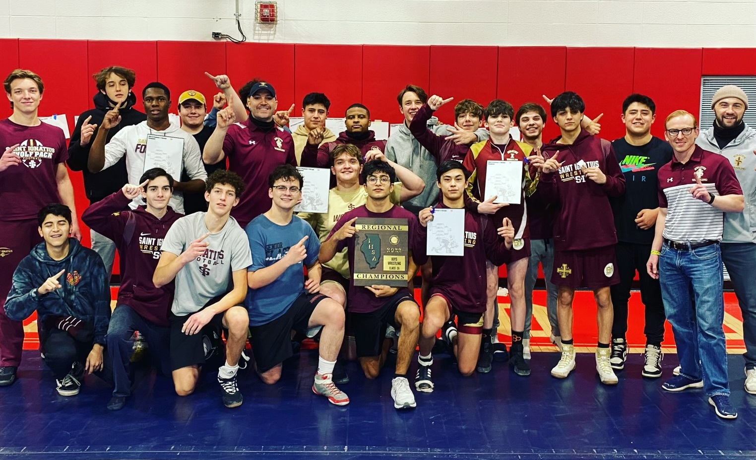 SaintIgnatius Illinois Wrestling Coaches and Officials Association