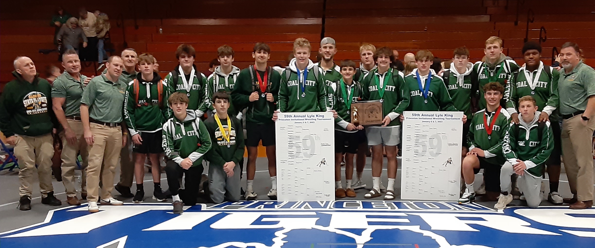 Coal City rolls to title at Princeton's Lyle King PIT Illinois