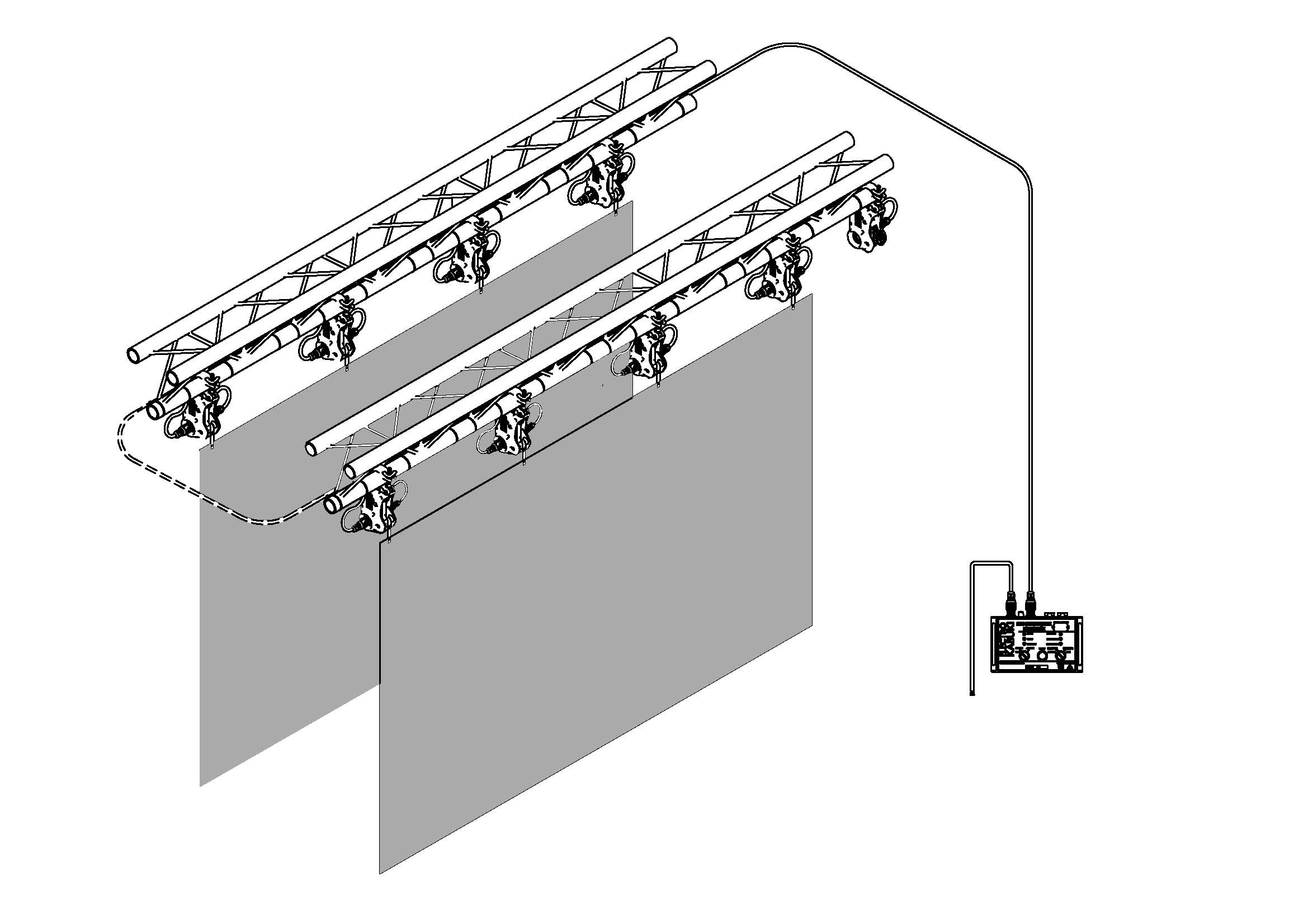 Kabuki Curtain System IWEISS