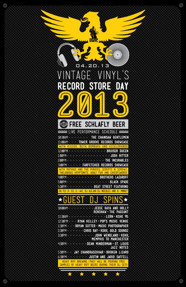 The Rundown Record Store Day 2013!!! « I Went To A Show