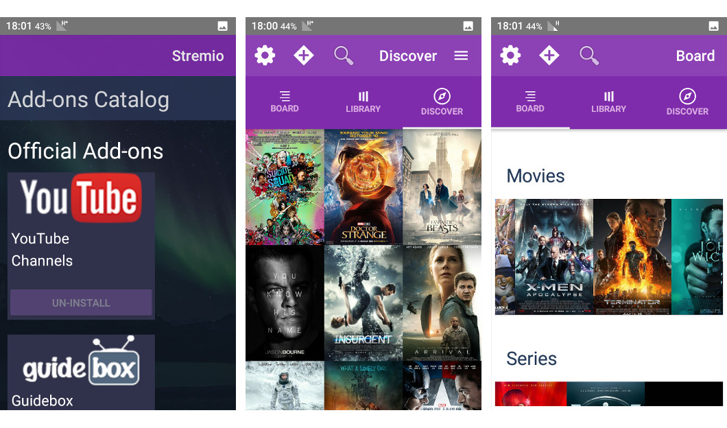 TÉLÉCHARGER STREMIO ANDROID