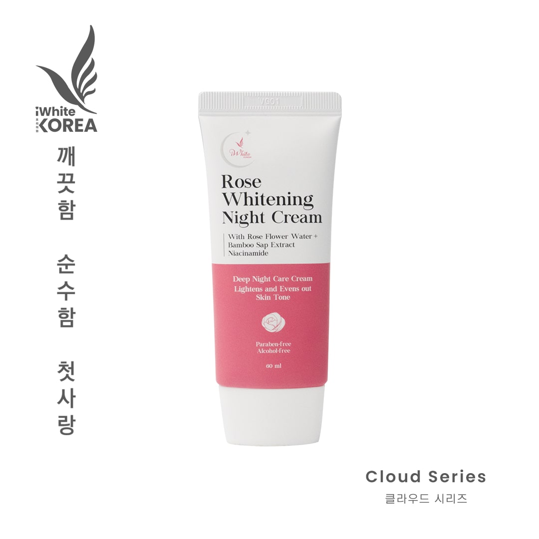 Rose Whitening Night Cream The Original Korean Skin Care Your Daily