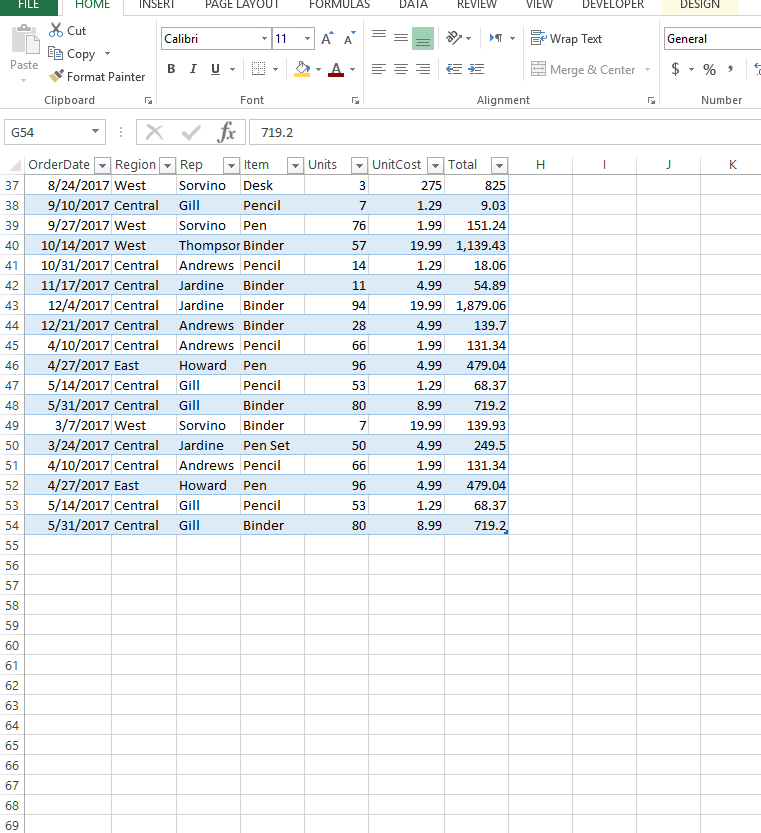 06 Excel Table Adding Tab I Will Teach You Excel