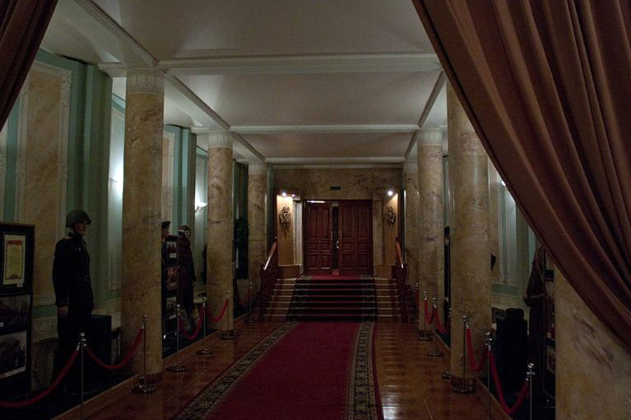 Moskauer Reiseleiter privat Stalin Bunker