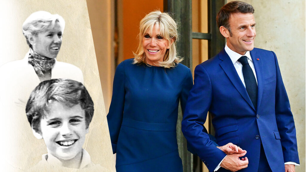 Erkunden Brigitte Macron Young Fotos Ein Blick In Ihr Frhes Leben