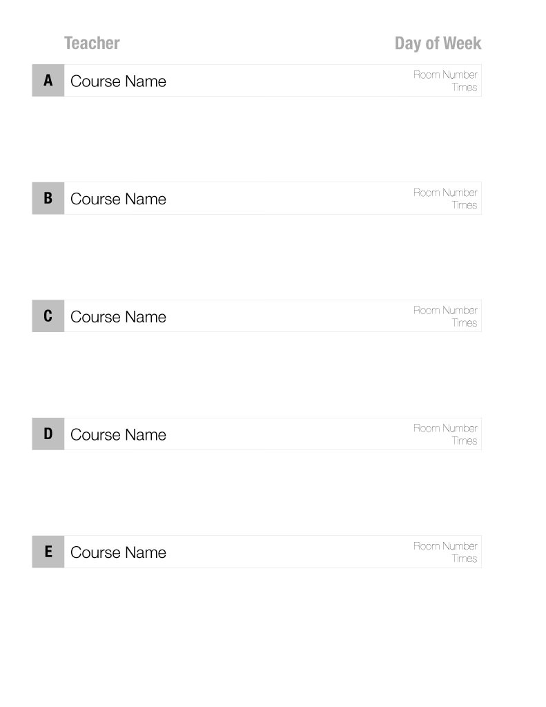 Teacher's Day Planner •