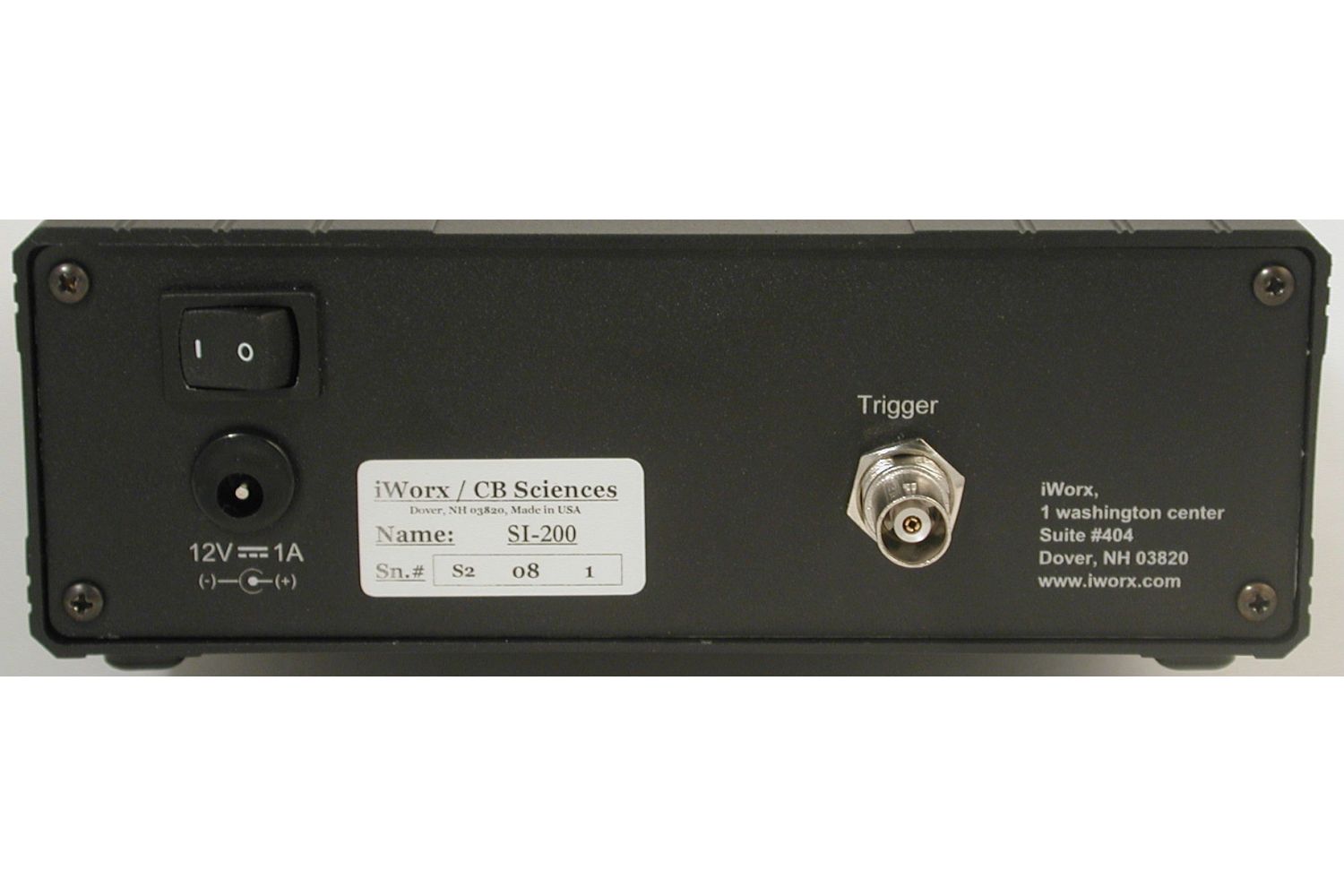 SI-200 Stimulus Isolator - iWorx Systems Inc