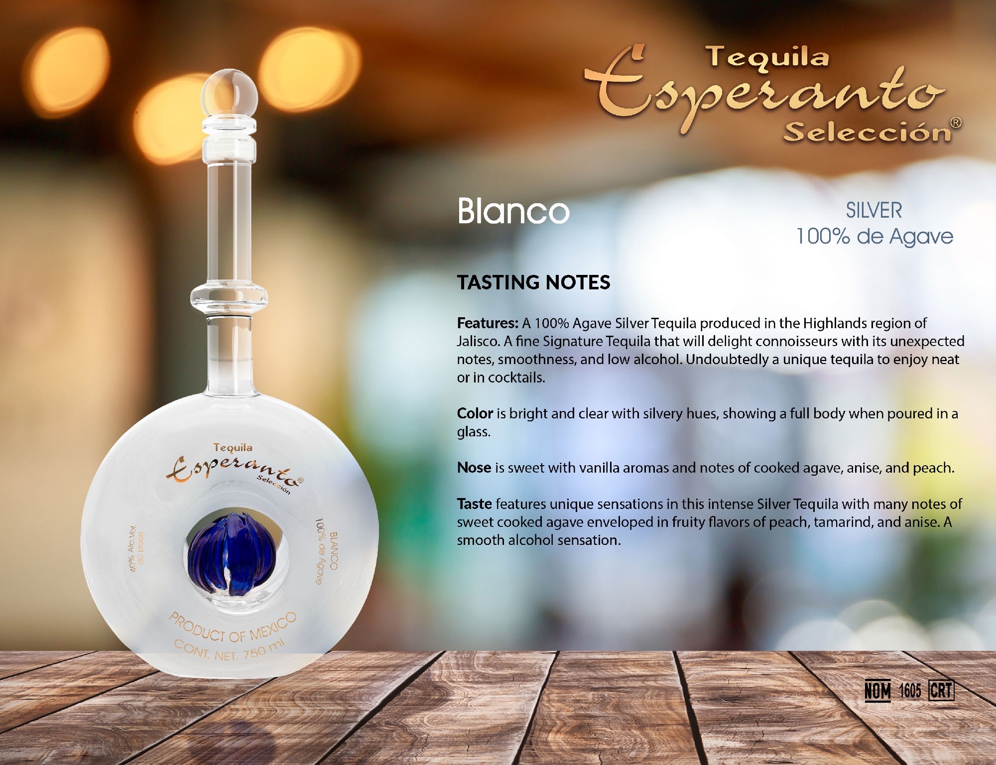 Tequila Esperanto International Wine and Spirits (IWS)