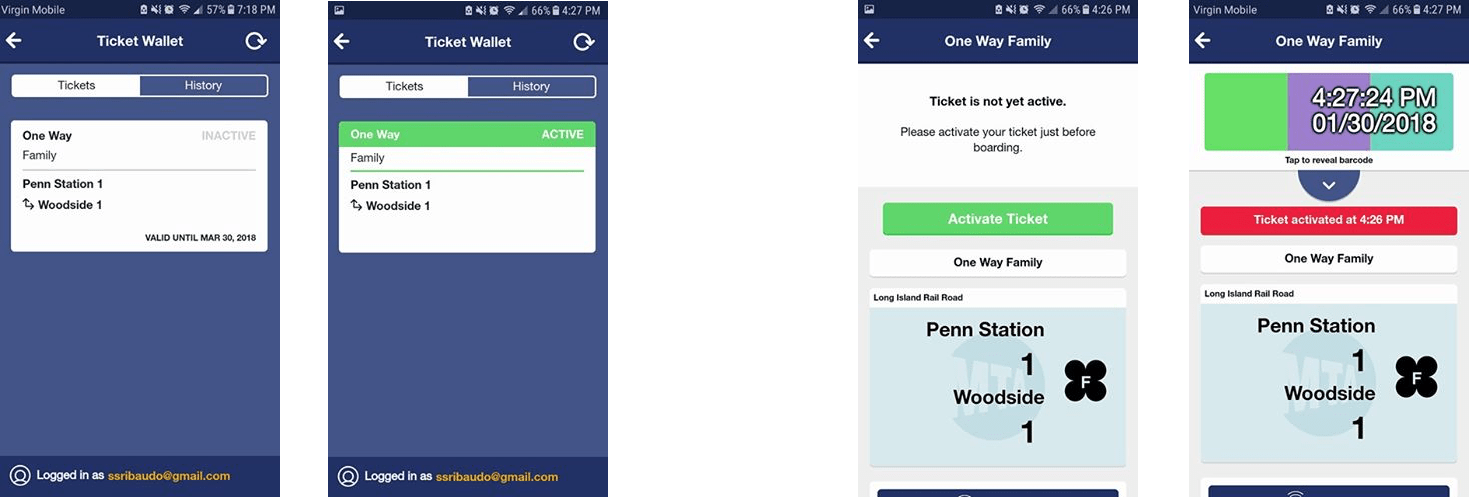 Design Critique MTA eTix (Android app) IXDPratt
