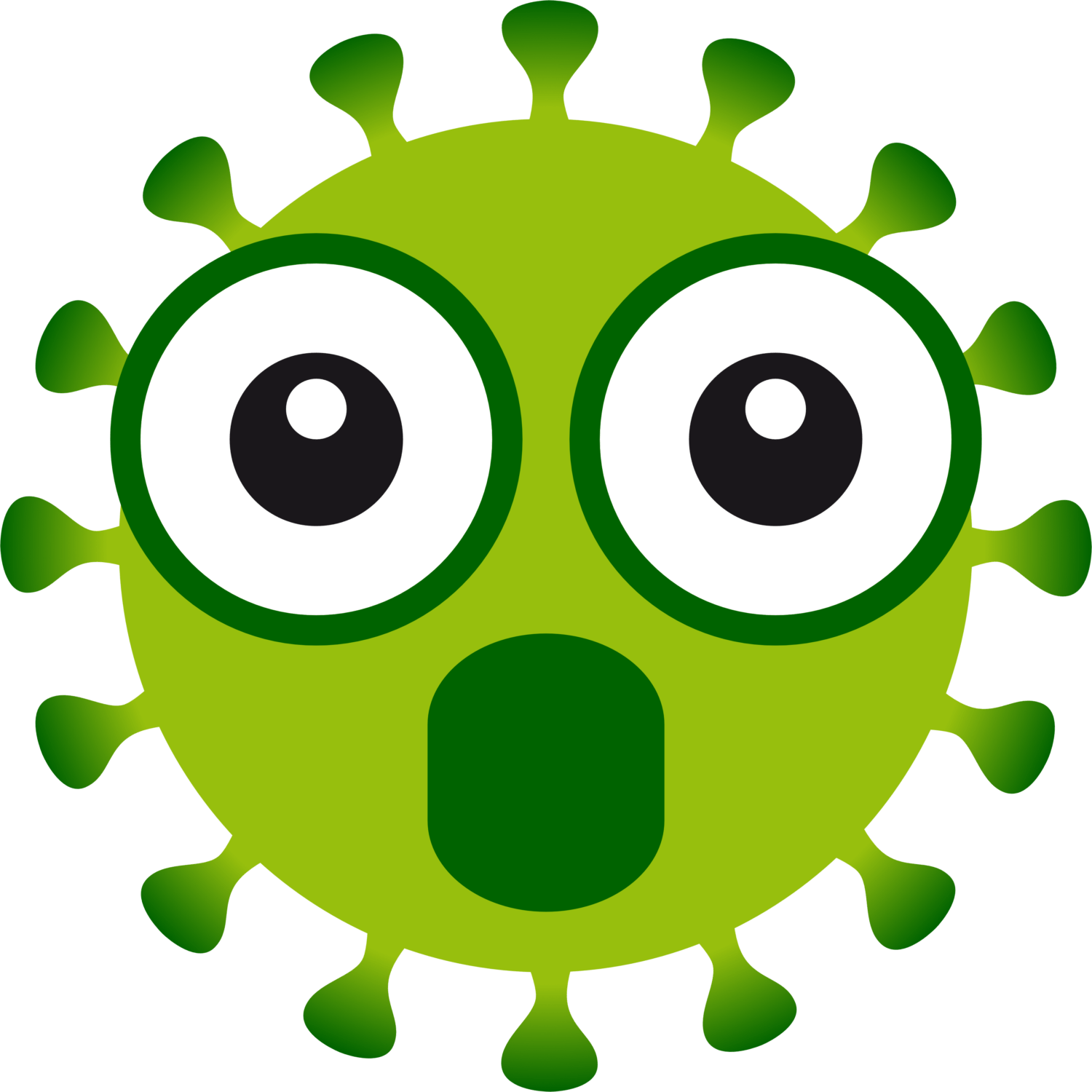 Kostenlose CoronaVirus iXimus VektorKunst